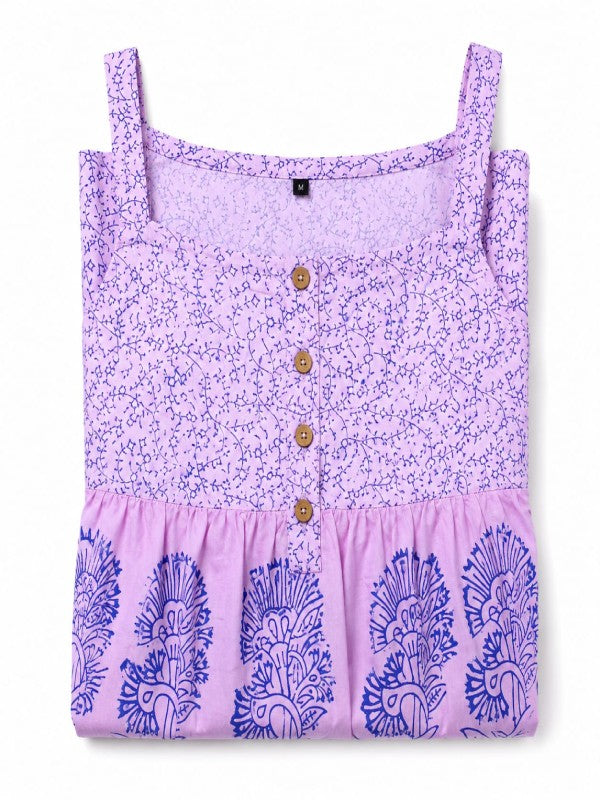 Top with Button-Down Detail