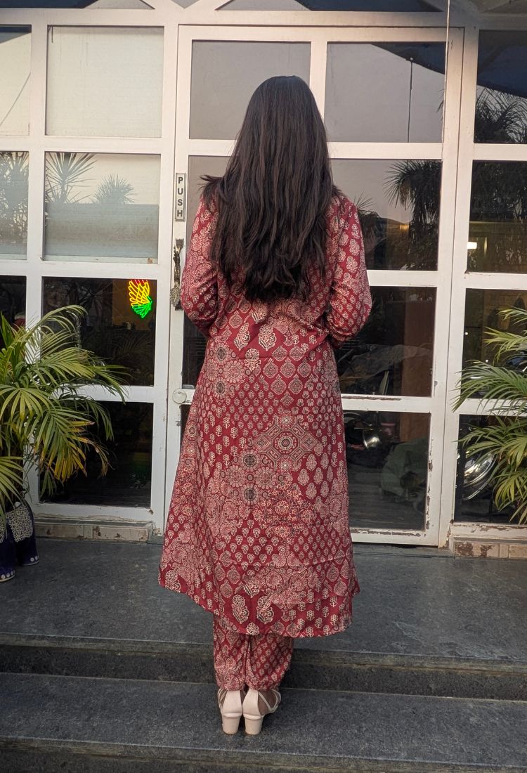 Printed Kurta Pant Set