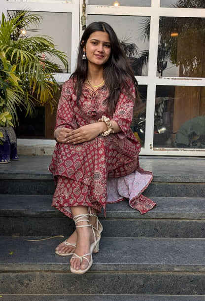 Printed Kurta Pant Set