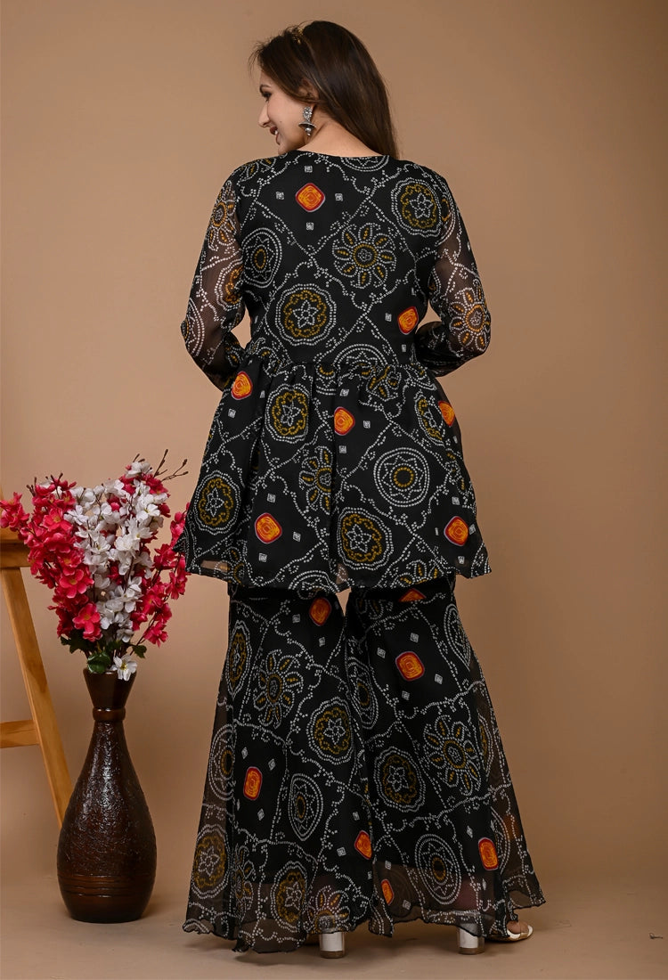 Bandhani Sharara Set