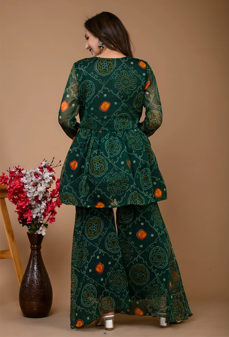 Bandhani Sharara Set