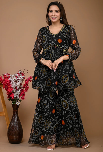 Bandhani Sharara Set