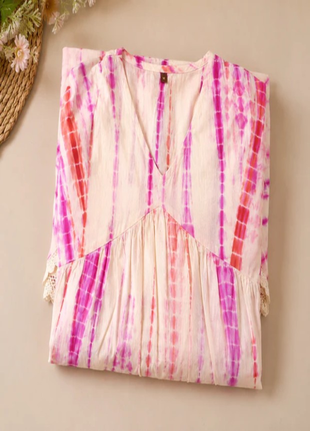 Tie-Dye Mini Dress