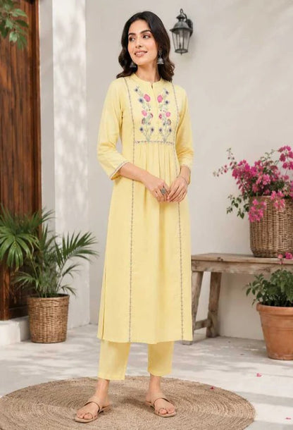 A Embroidered Co-ord Set