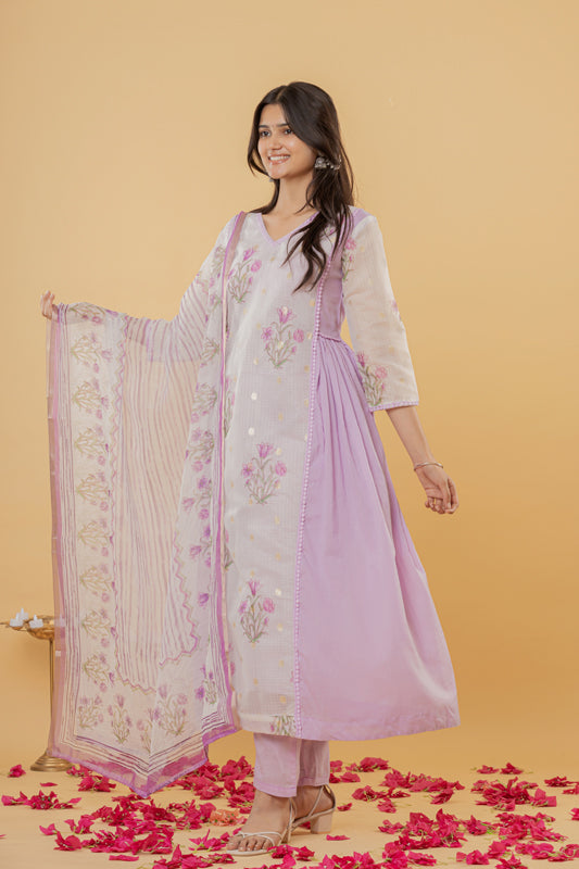 Kota Doriya Designer Suit Set