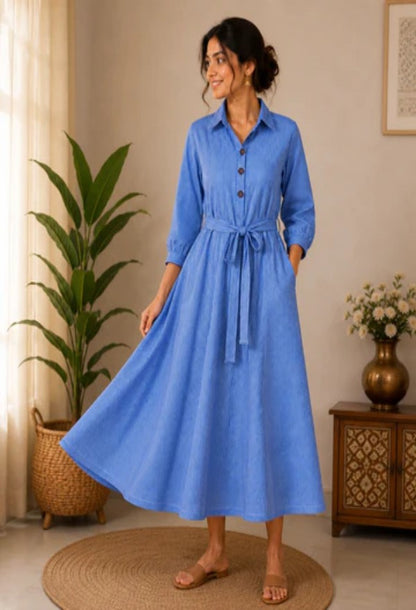 Shirt A-Line Dress