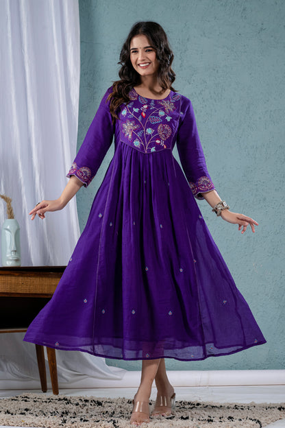 Embroidered Suit Set