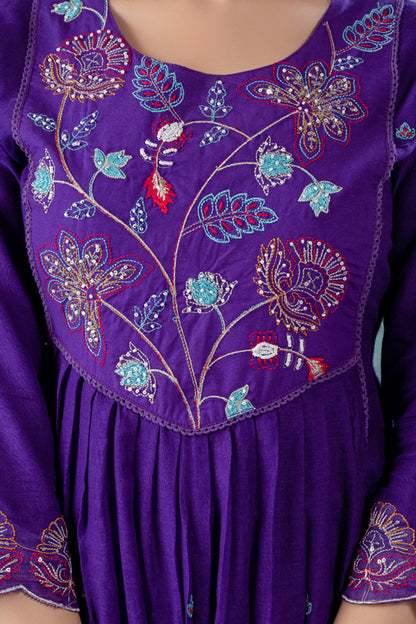 Embroidered Suit Set