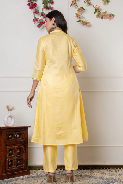 Embroidered Suit Set