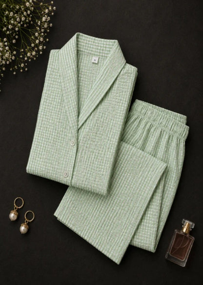 Classic Gingham Lounge Set