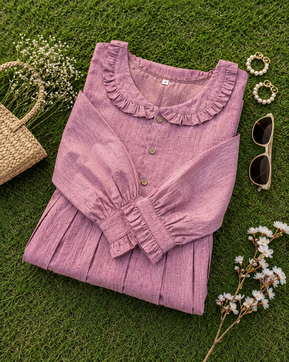 A Graceful Collared Dress