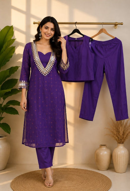 Bandhej Bustier Set
