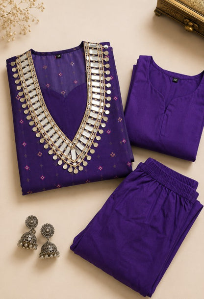 Bandhej Bustier Set