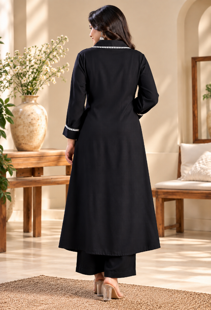 Black Bird Co-Ord Set