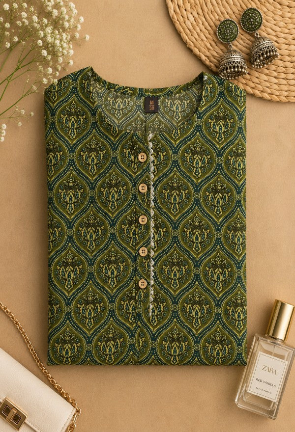 Cotton Straight Kurta