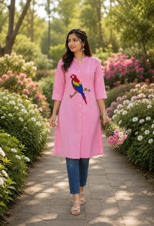 Hand Painted Kurta