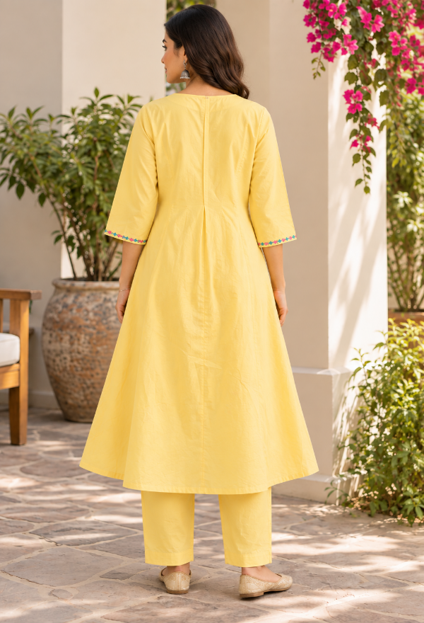 A Embroidered Co-ord Set