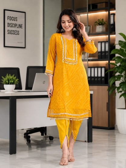 Dhoti Pant Set
