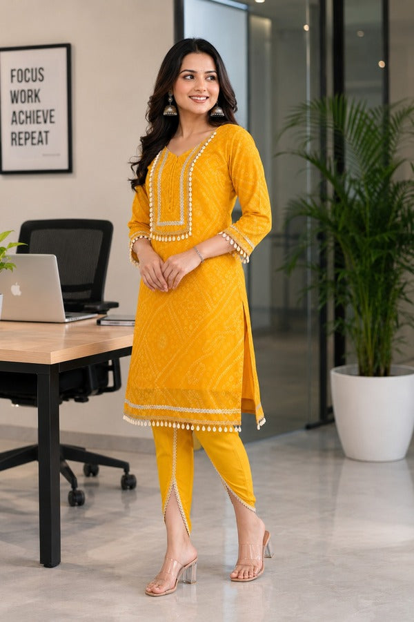Dhoti Pant Set