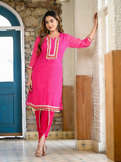 Dhoti Kurta 2 Piece Set