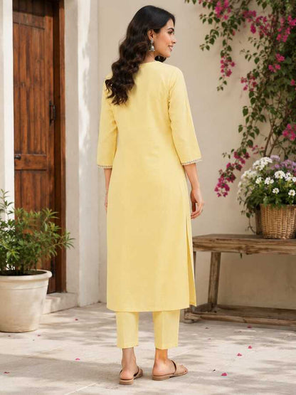 A Embroidered Co-ord Set