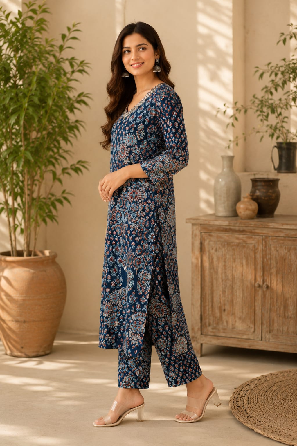 Co-ord Set with Gota Detail