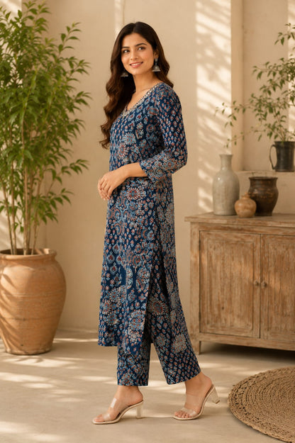 Co-ord Set with Gota Detail