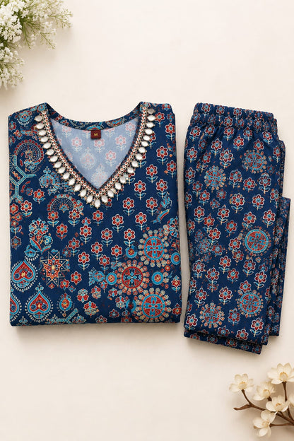 Co-ord Set with Gota Detail