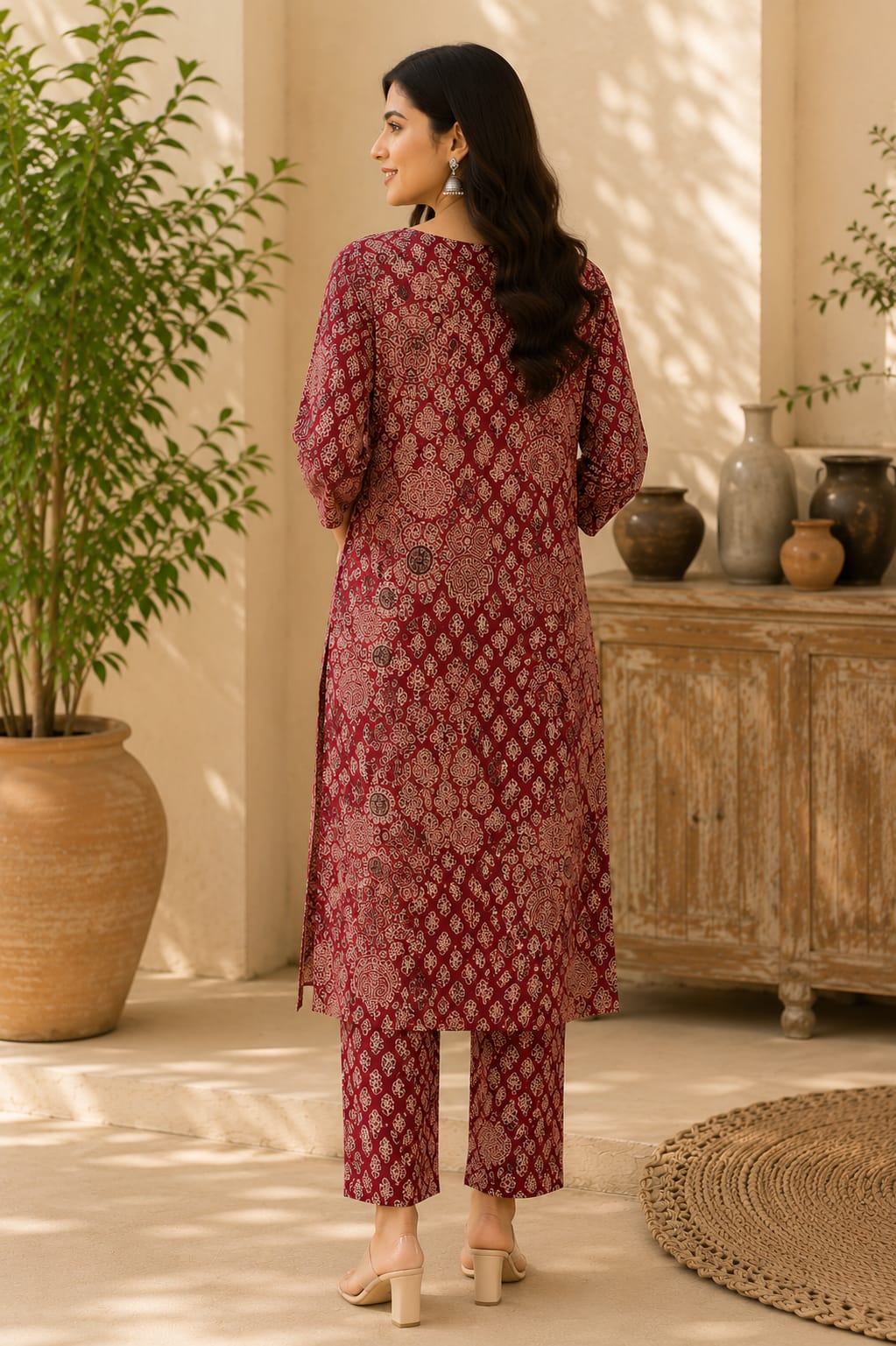 Co-ord Set with Gota Detail