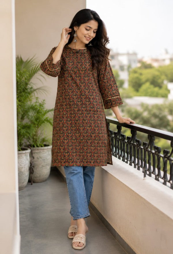 Cotton Straight Kurta