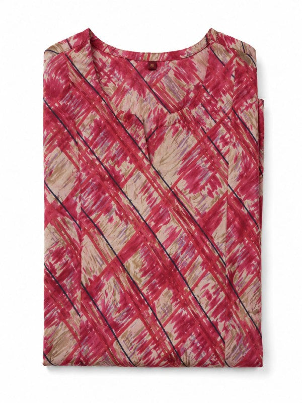 Floral Print Kurta