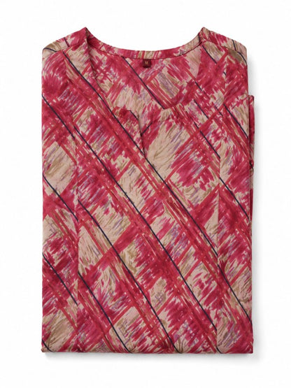 Floral Print Kurta